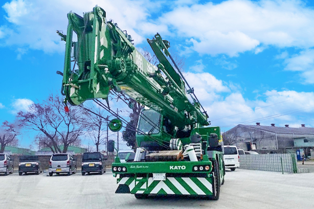 KR-25H-F 25t吊りラフタークレーン